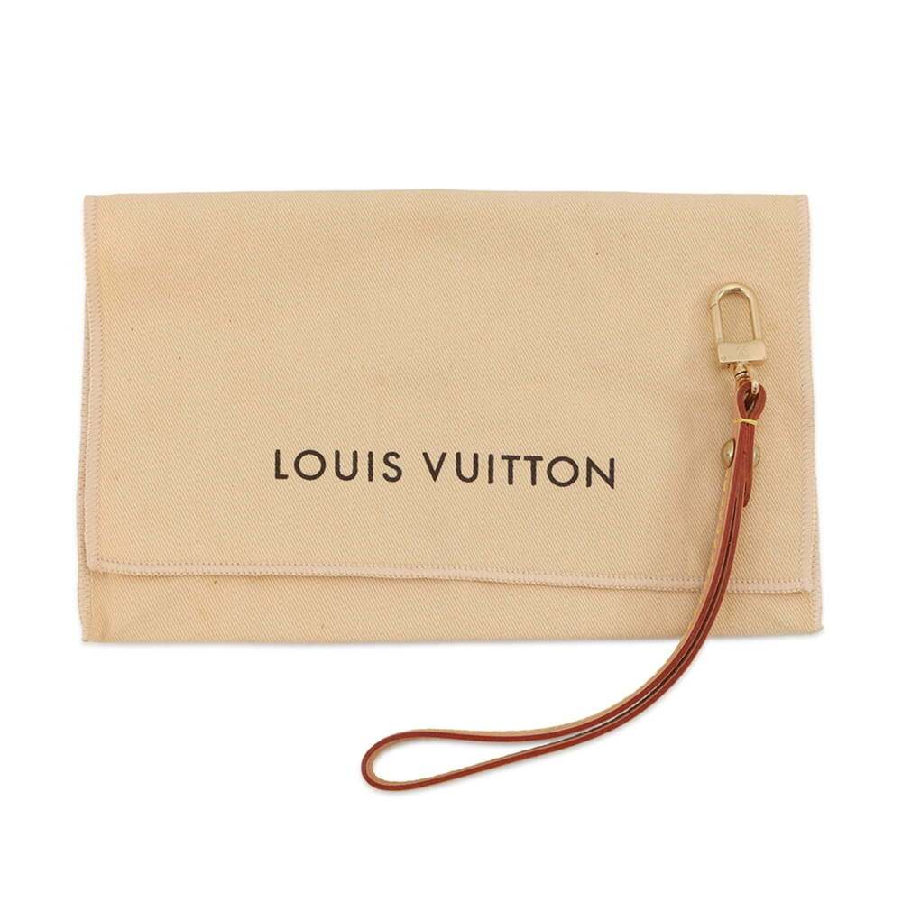 LOUIS VUITTON Authentic Brown Monogram Pouch - Picture 14 of 14